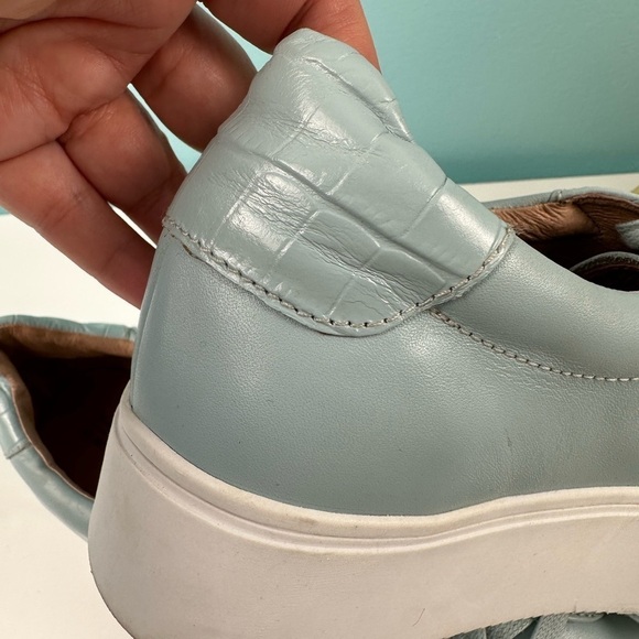 Halogen blue soft leather shoes size 9.5M, new like condition - Picture 4 of 7